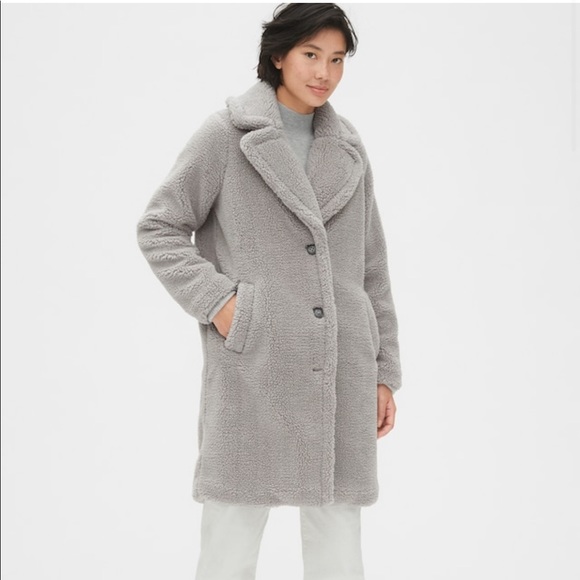 teddy bear jacket gap